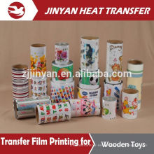 transfer printing on plastic thermal label